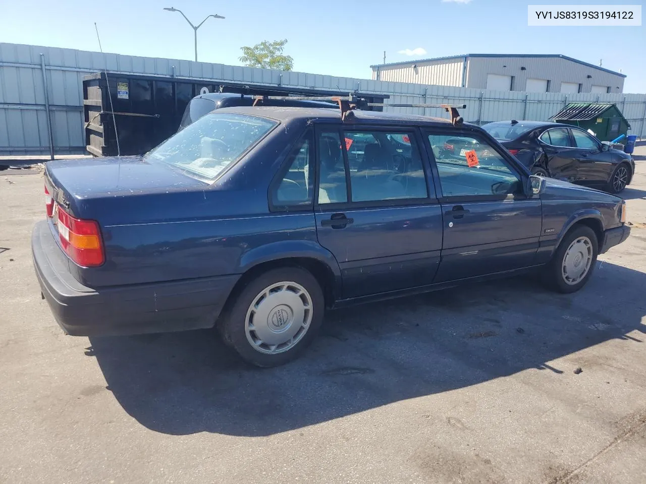 1995 Volvo 940 VIN: YV1JS8319S3194122 Lot: 70861824