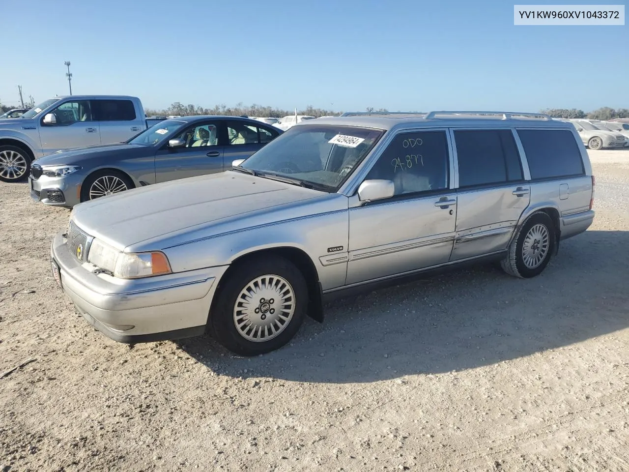 1997 Volvo 960 VIN: YV1KW960XV1043372 Lot: 74294964