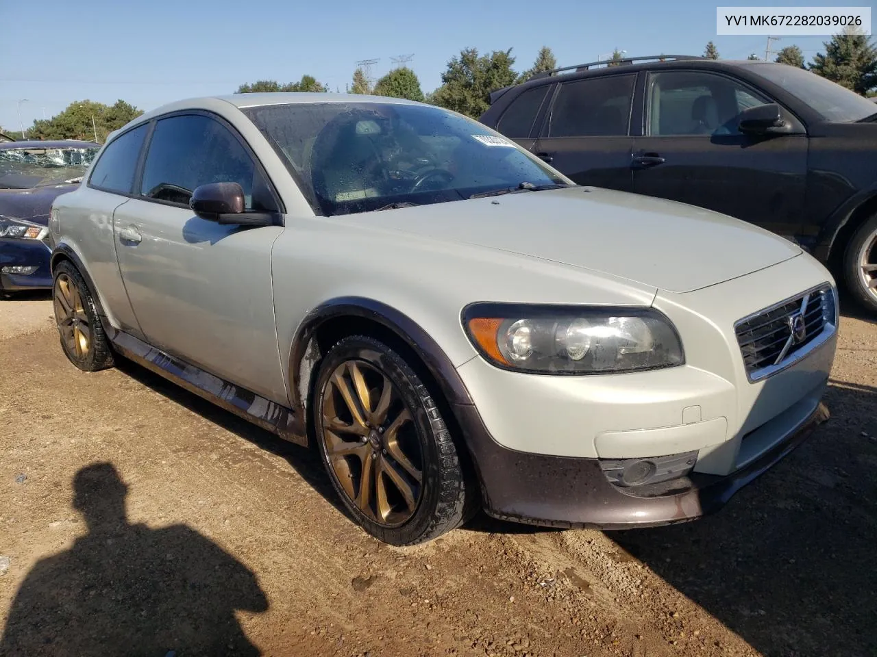 2008 Volvo C30 T5 VIN: YV1MK672282039026 Lot: 70320124