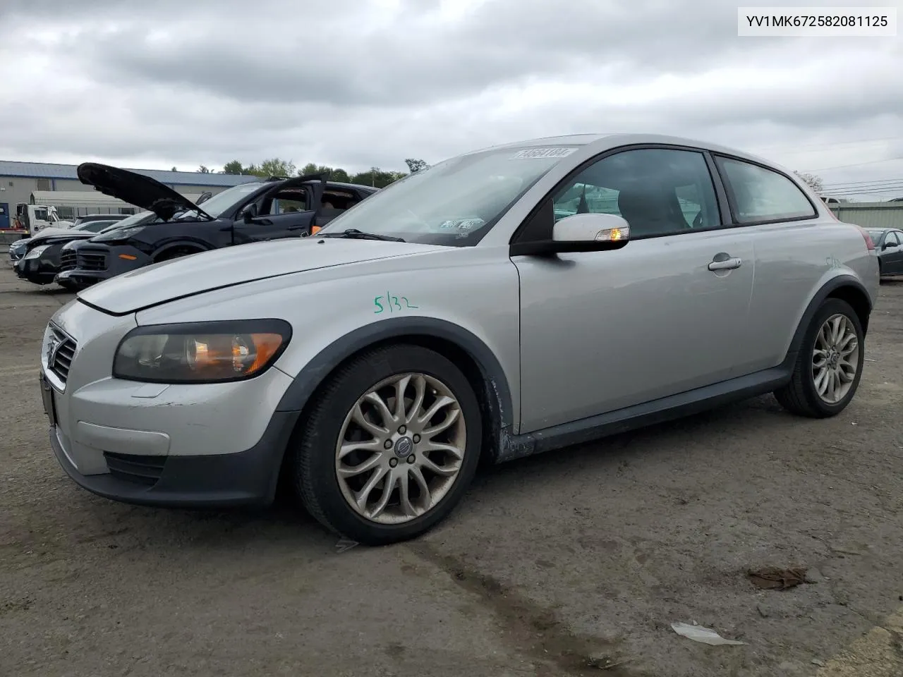 2008 Volvo C30 T5 VIN: YV1MK672582081125 Lot: 74664184