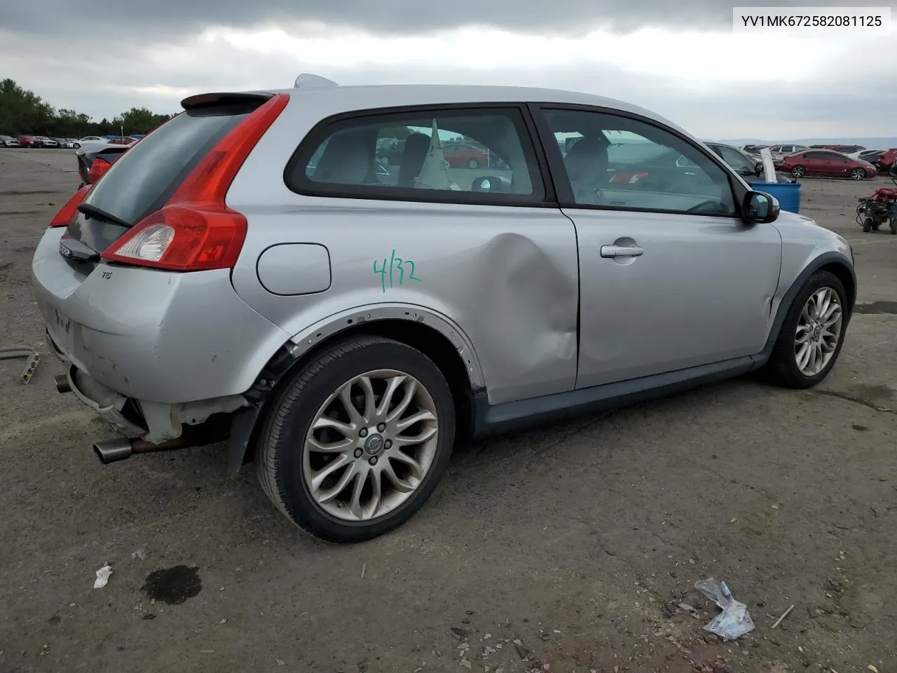 2008 Volvo C30 T5 VIN: YV1MK672582081125 Lot: 74664184