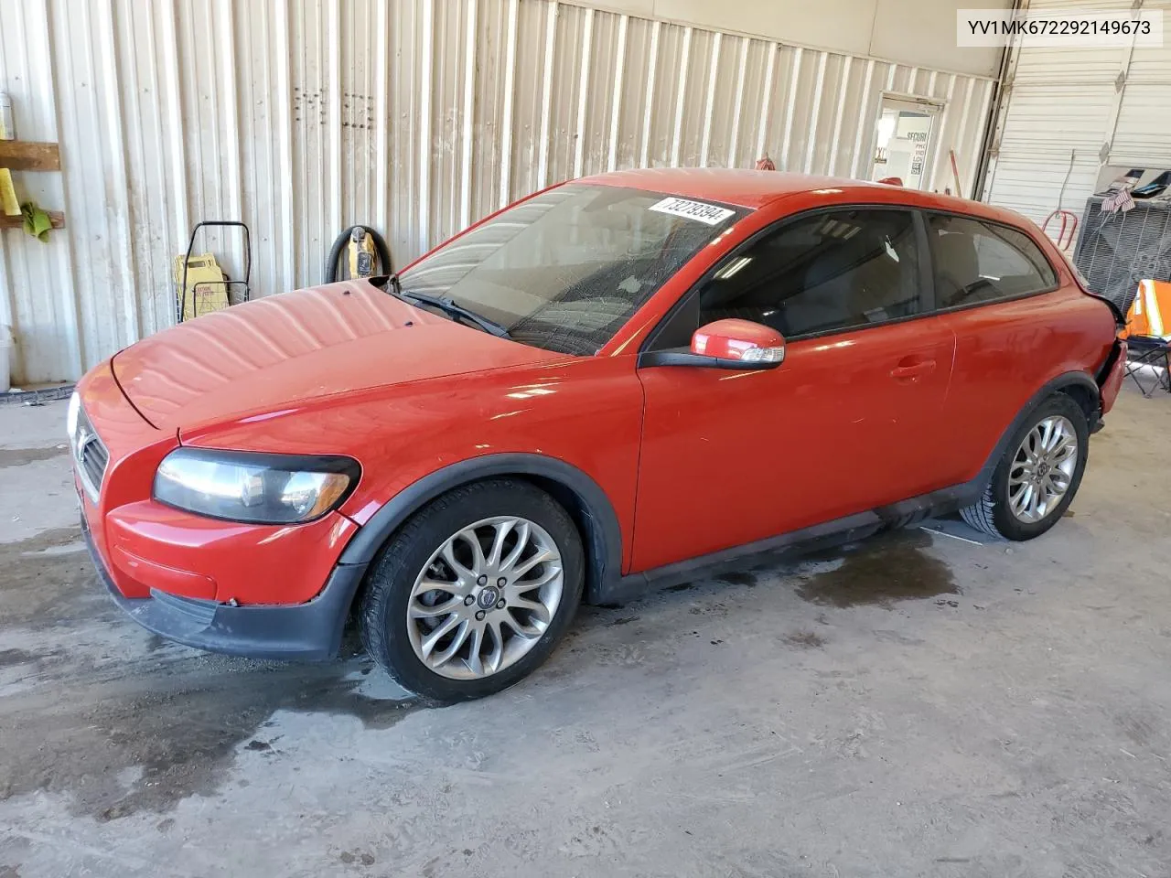 YV1MK672292149673 2009 Volvo C30 T5