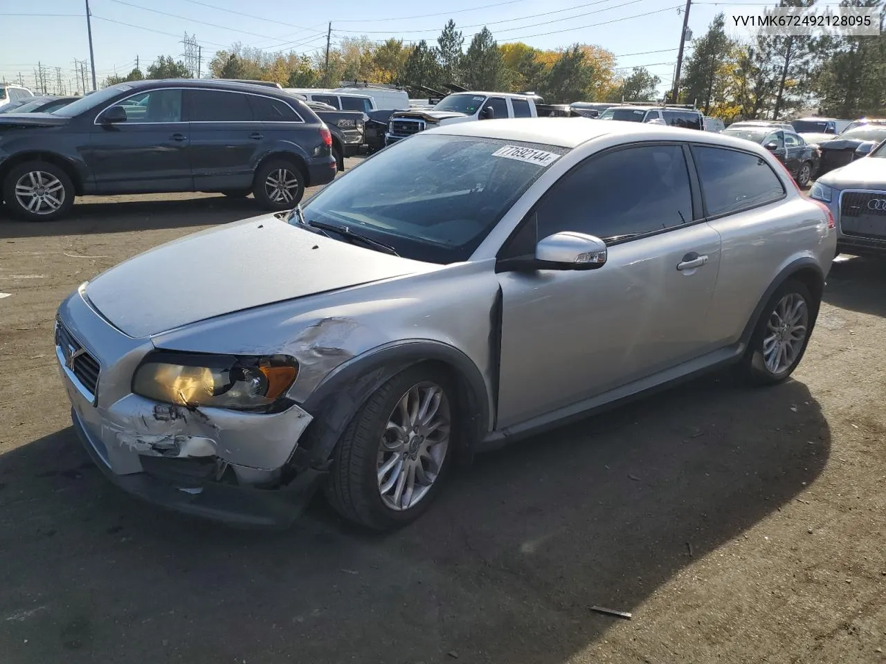 2009 Volvo C30 T5 VIN: YV1MK672492128095 Lot: 77692144