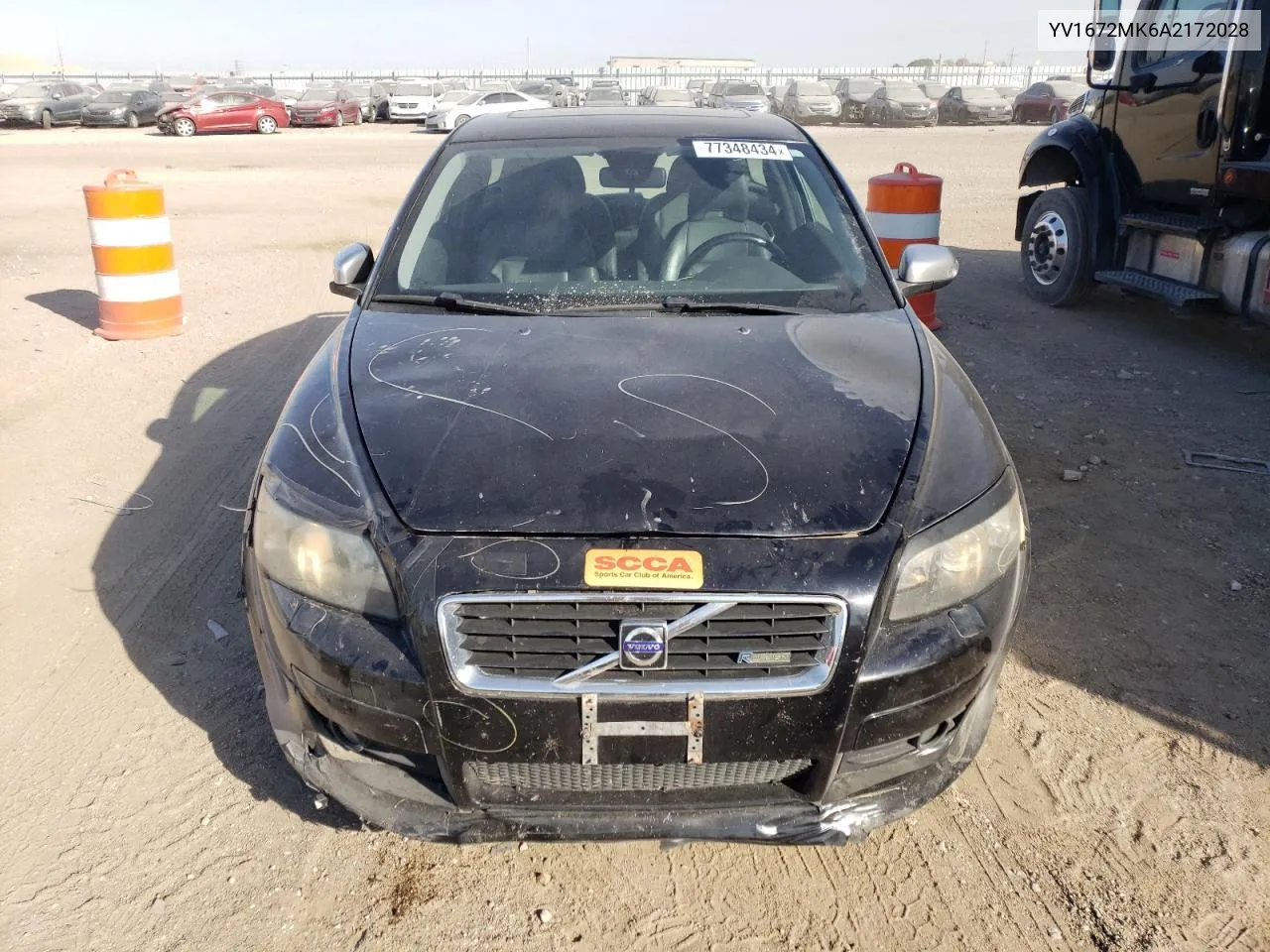 2010 Volvo C30 T5 VIN: YV1672MK6A2172028 Lot: 77348434