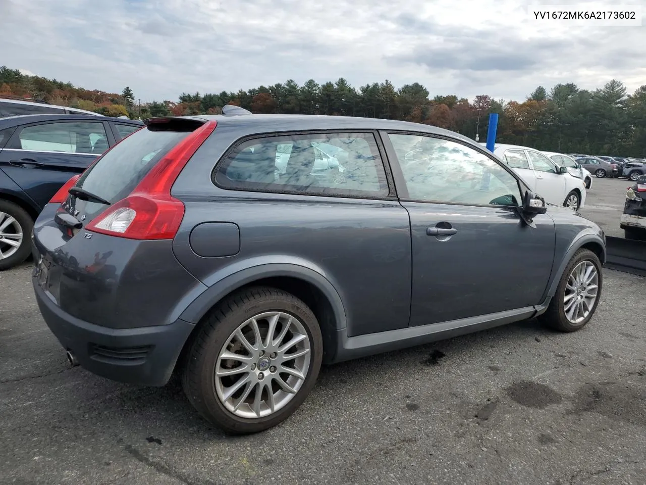 2010 Volvo C30 T5 VIN: YV1672MK6A2173602 Lot: 77422084