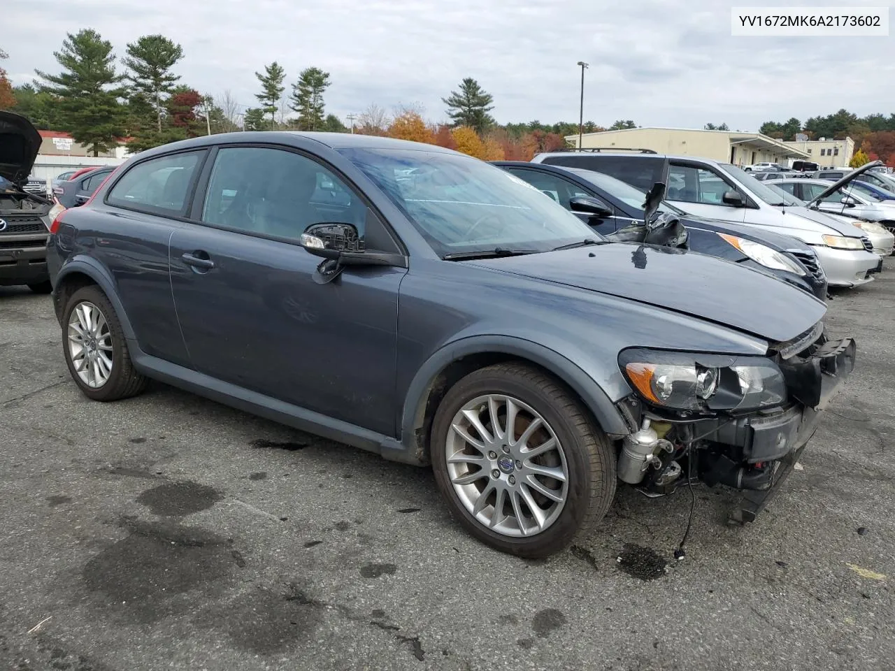 2010 Volvo C30 T5 VIN: YV1672MK6A2173602 Lot: 77422084