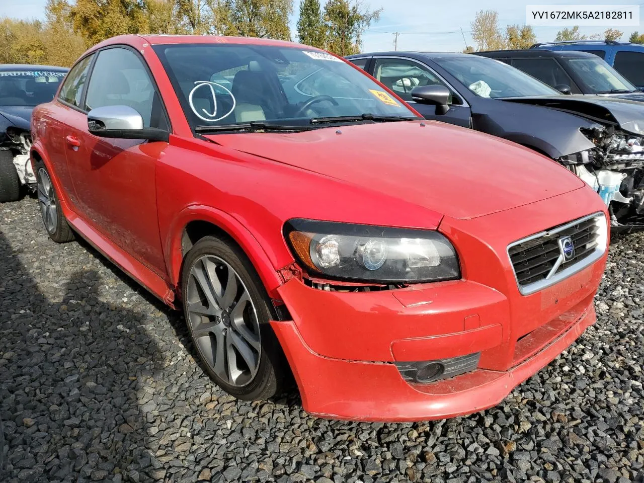 2010 Volvo C30 T5 VIN: YV1672MK5A2182811 Lot: 79168524