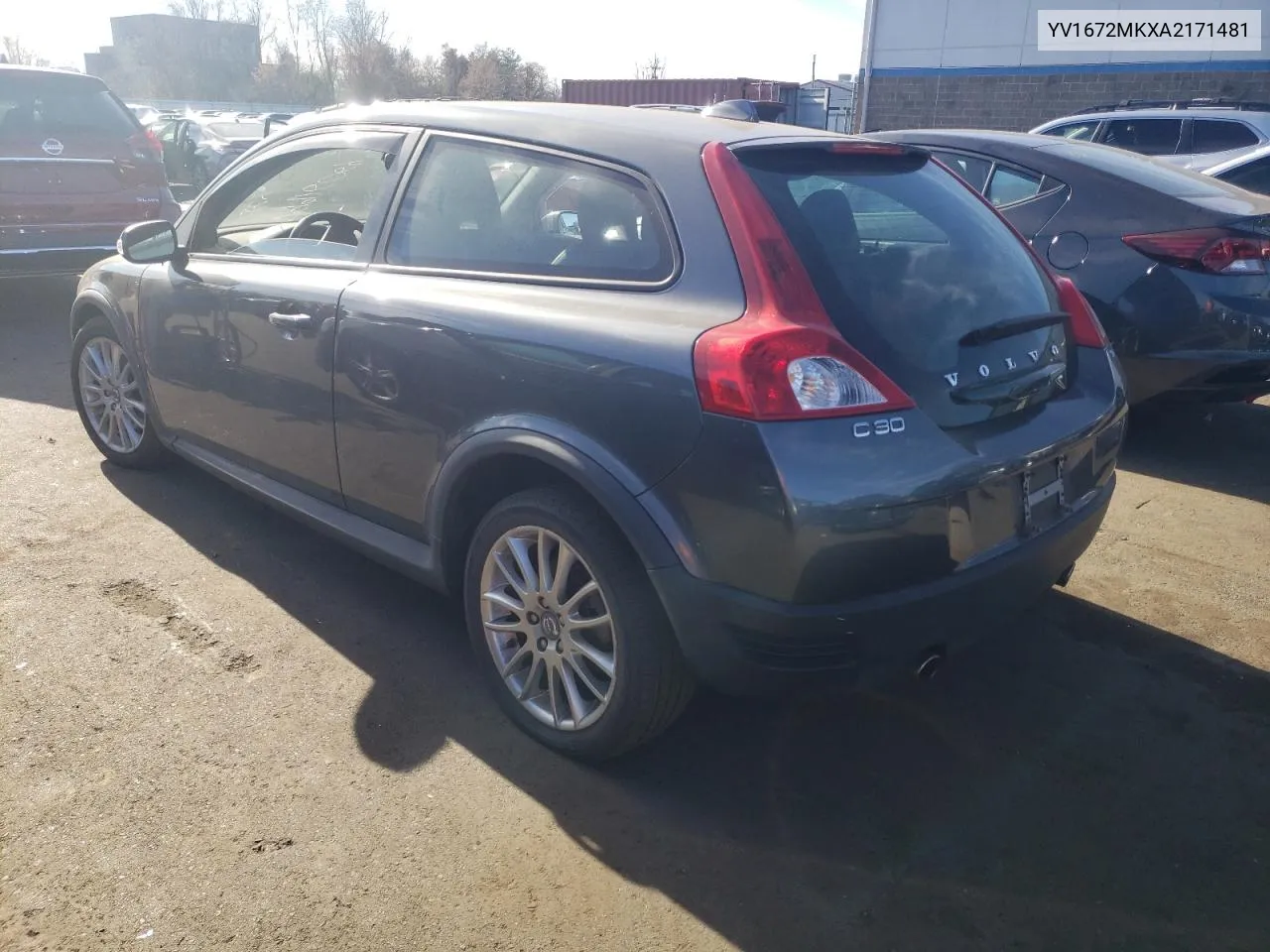 2010 Volvo C30 T5 VIN: YV1672MKXA2171481 Lot: 79916064