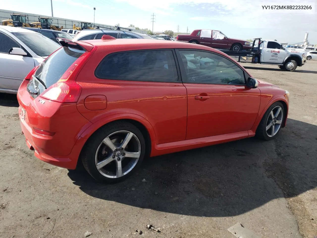 YV1672MK8B2233266 2011 Volvo C30 T5