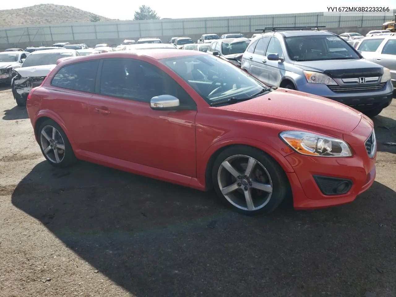 2011 Volvo C30 T5 VIN: YV1672MK8B2233266 Lot: 67336174