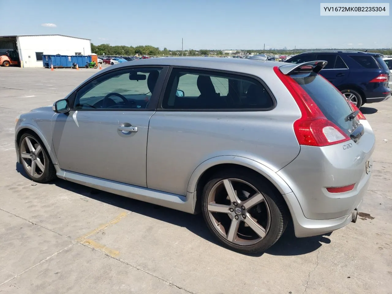 2011 Volvo C30 T5 VIN: YV1672MK0B2235304 Lot: 70749174