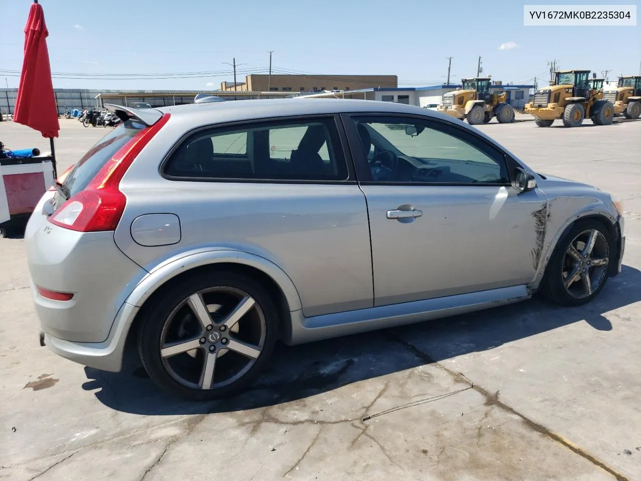 2011 Volvo C30 T5 VIN: YV1672MK0B2235304 Lot: 70749174