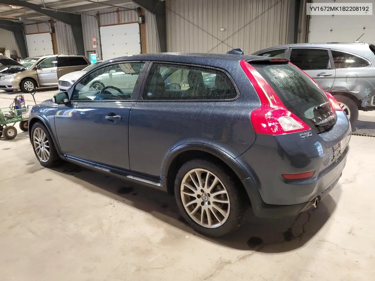 2011 Volvo C30 T5 VIN: YV1672MK1B2208192 Lot: 73759864