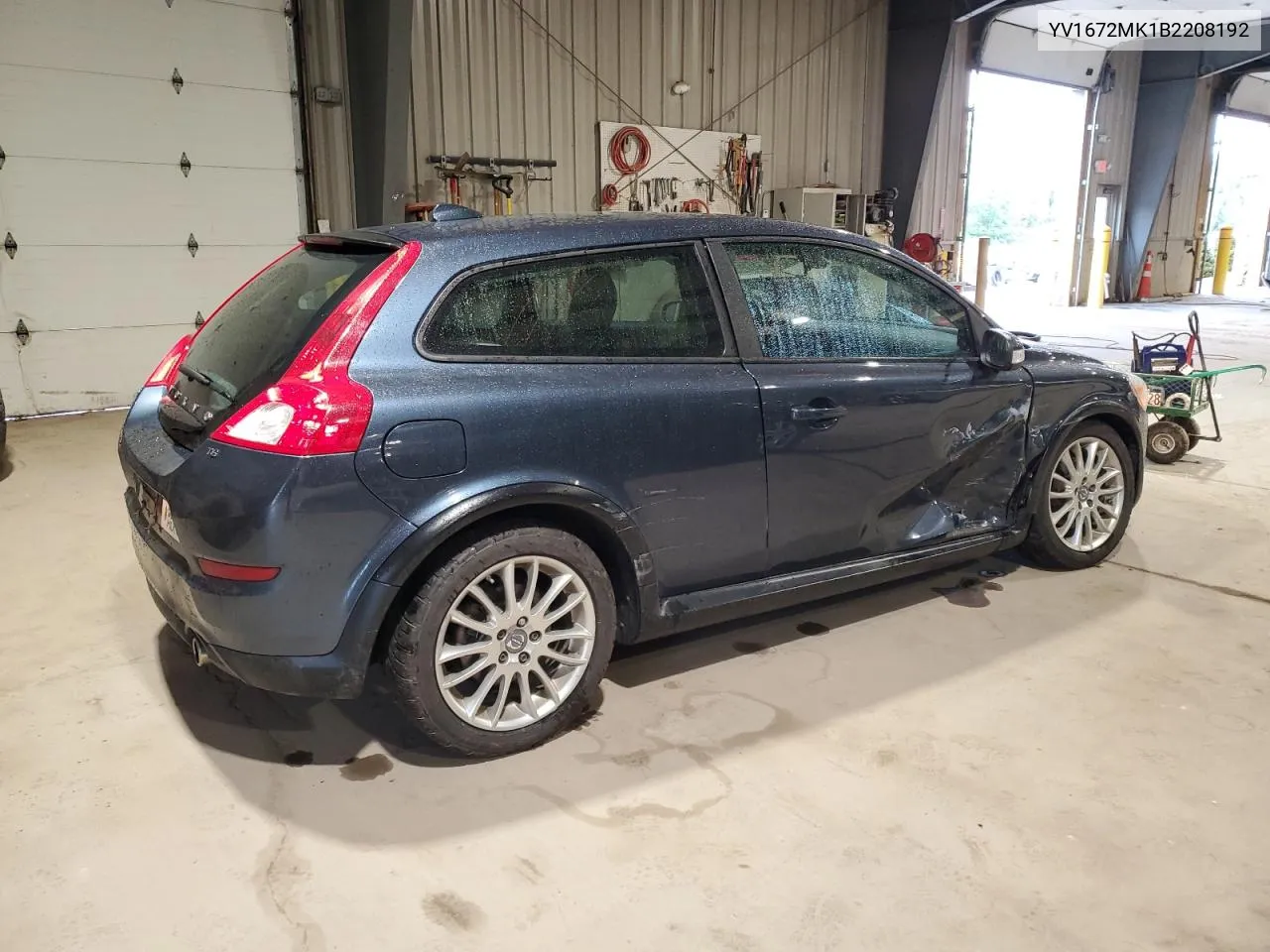 2011 Volvo C30 T5 VIN: YV1672MK1B2208192 Lot: 73759864