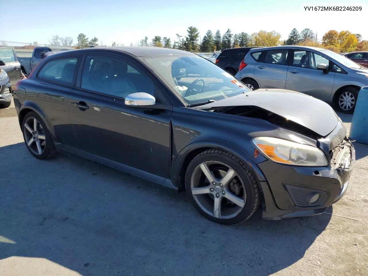 YV1672MK6B2246209 2011 Volvo C30 T5