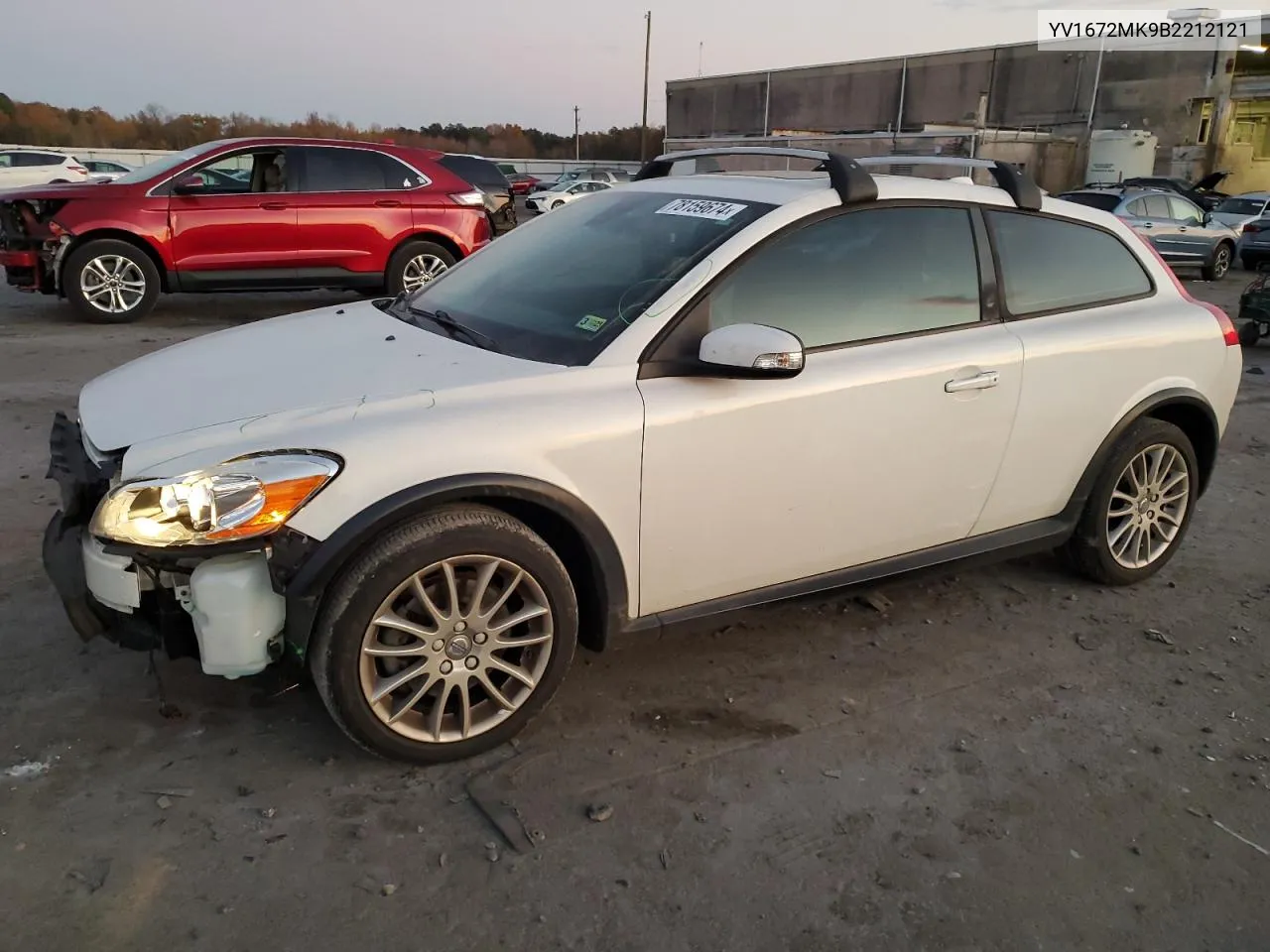 2011 Volvo C30 T5 VIN: YV1672MK9B2212121 Lot: 78159674