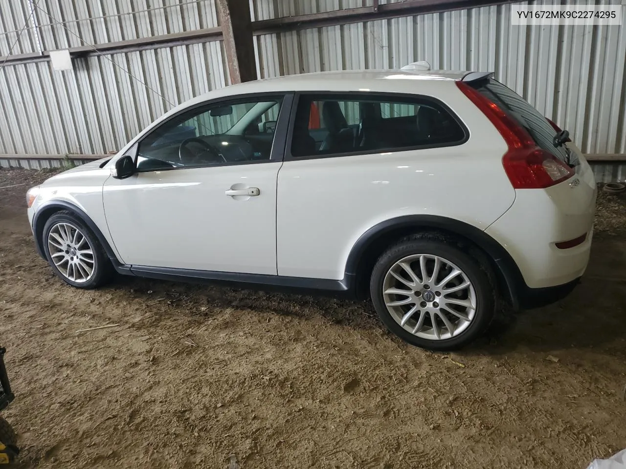 2012 Volvo C30 T5 VIN: YV1672MK9C2274295 Lot: 63988564