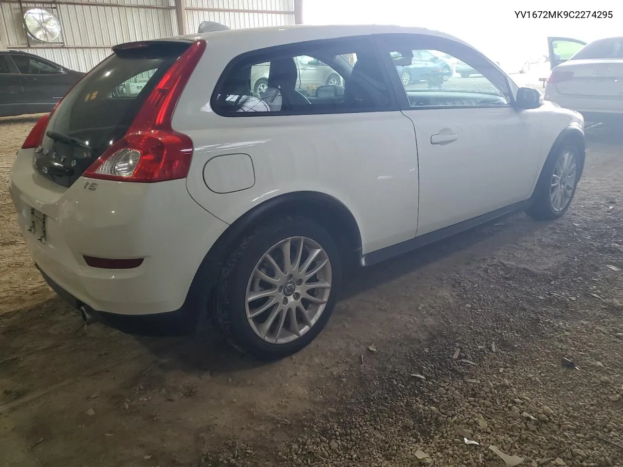 YV1672MK9C2274295 2012 Volvo C30 T5