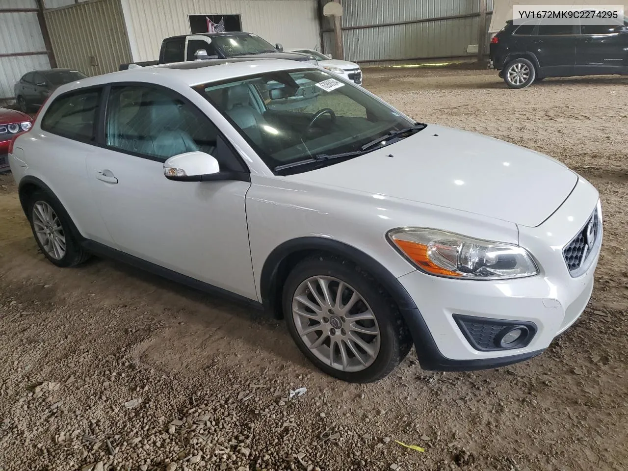 YV1672MK9C2274295 2012 Volvo C30 T5