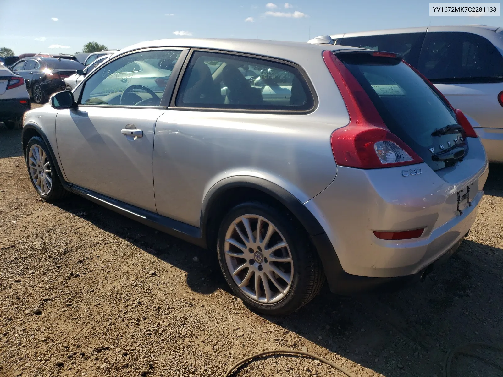 2012 Volvo C30 T5 VIN: YV1672MK7C2281133 Lot: 66388394