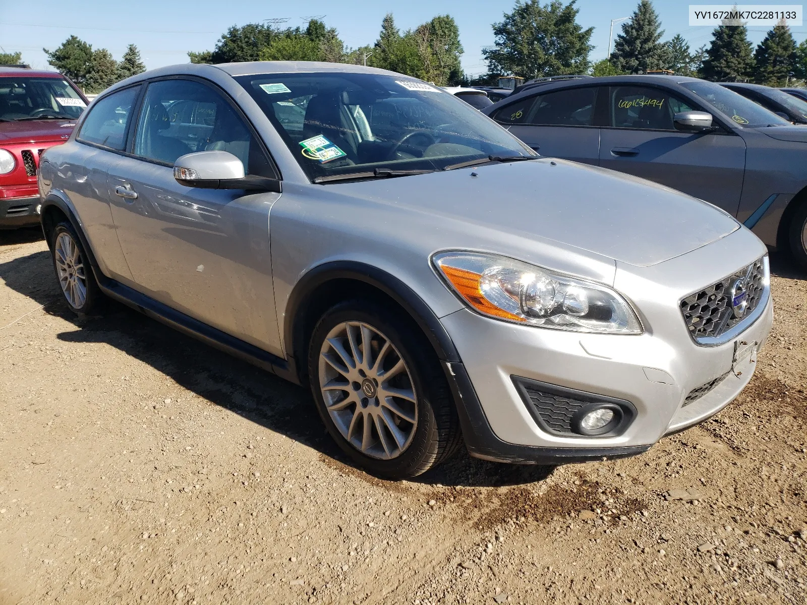 2012 Volvo C30 T5 VIN: YV1672MK7C2281133 Lot: 66388394