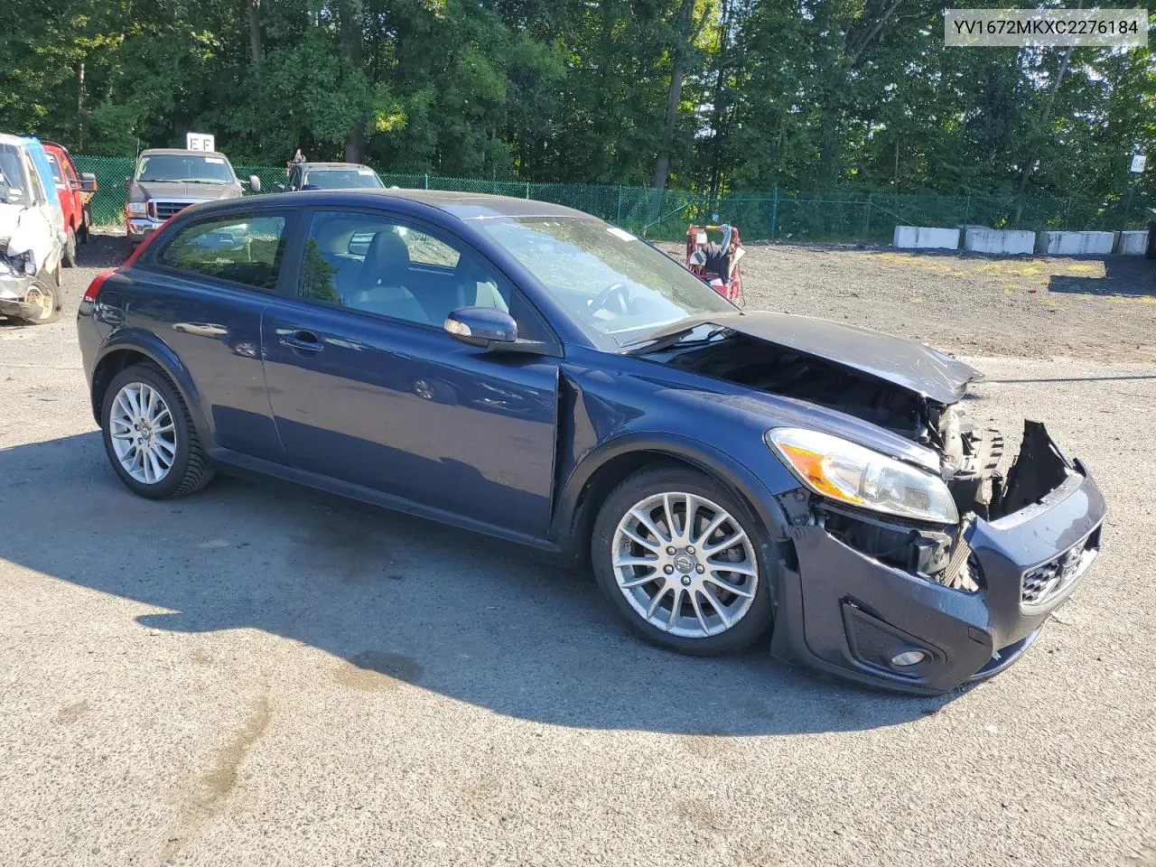 2012 Volvo C30 T5 VIN: YV1672MKXC2276184 Lot: 69921914