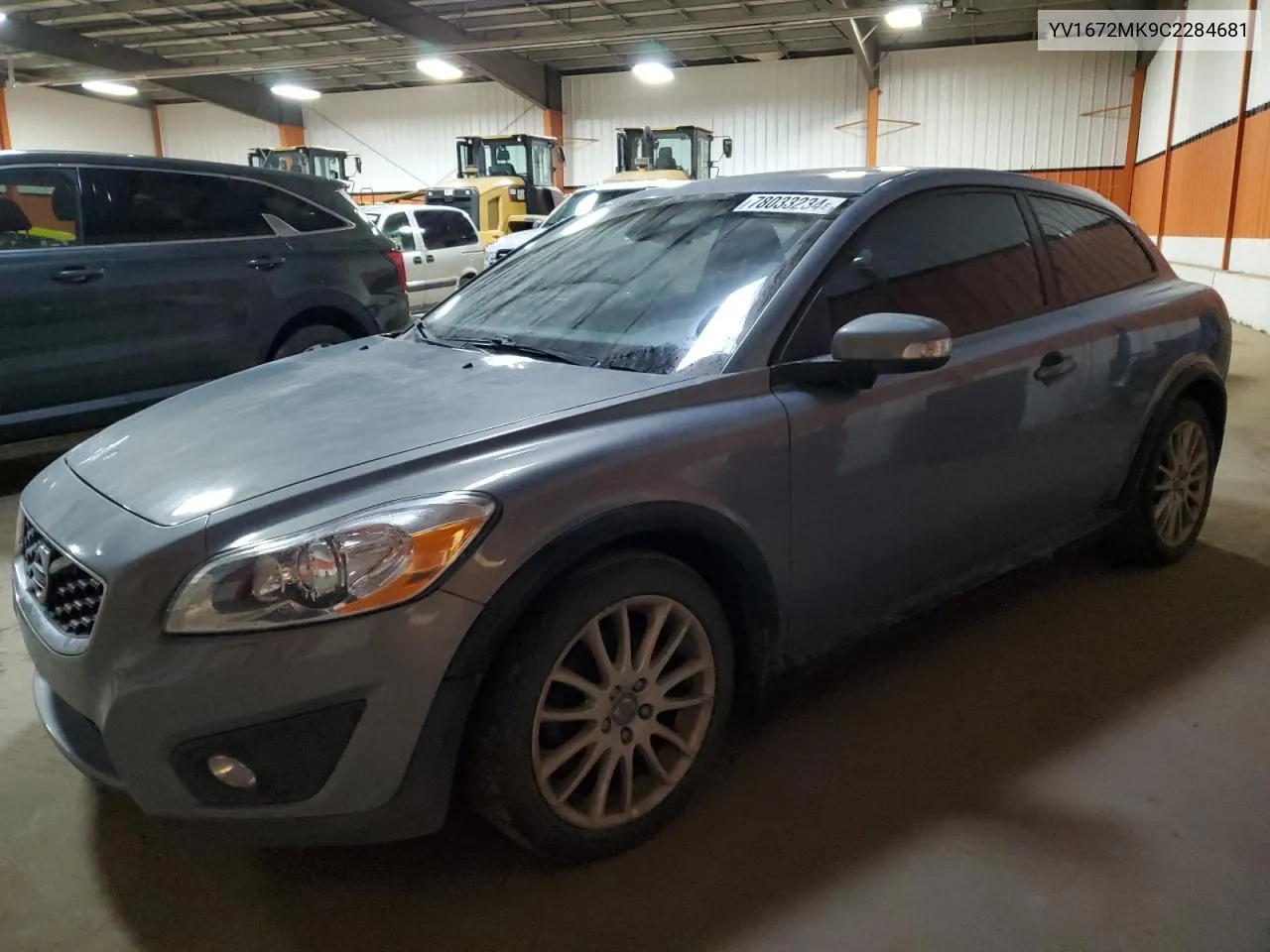 2012 Volvo C30 T5 VIN: YV1672MK9C2284681 Lot: 78033234