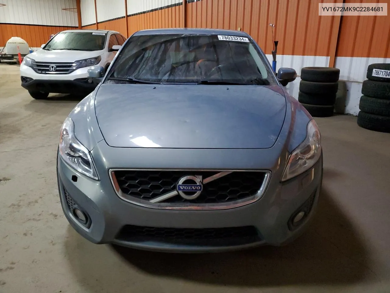 2012 Volvo C30 T5 VIN: YV1672MK9C2284681 Lot: 78033234