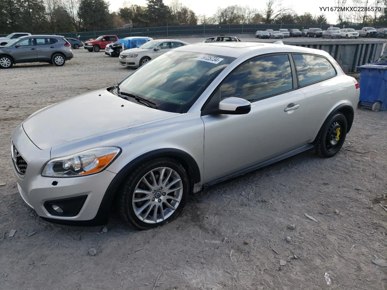 2012 Volvo C30 T5 VIN: YV1672MKXC2286570 Lot: 79725734