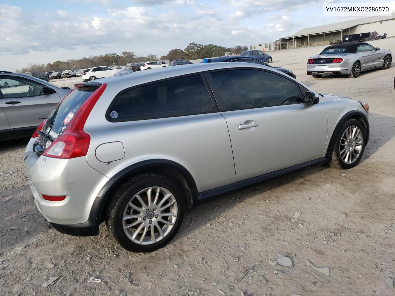 2012 Volvo C30 T5 VIN: YV1672MKXC2286570 Lot: 79725734