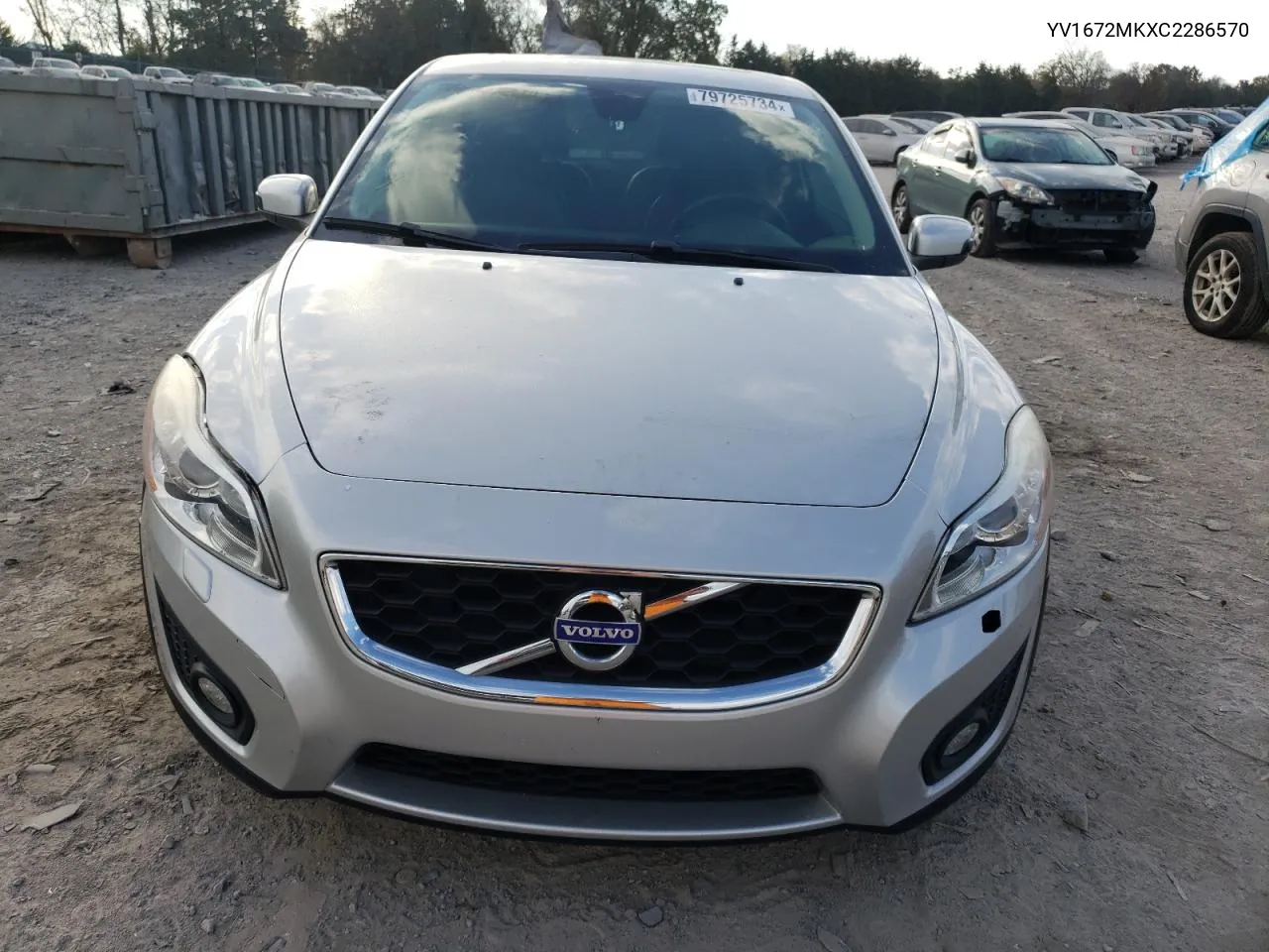 2012 Volvo C30 T5 VIN: YV1672MKXC2286570 Lot: 79725734