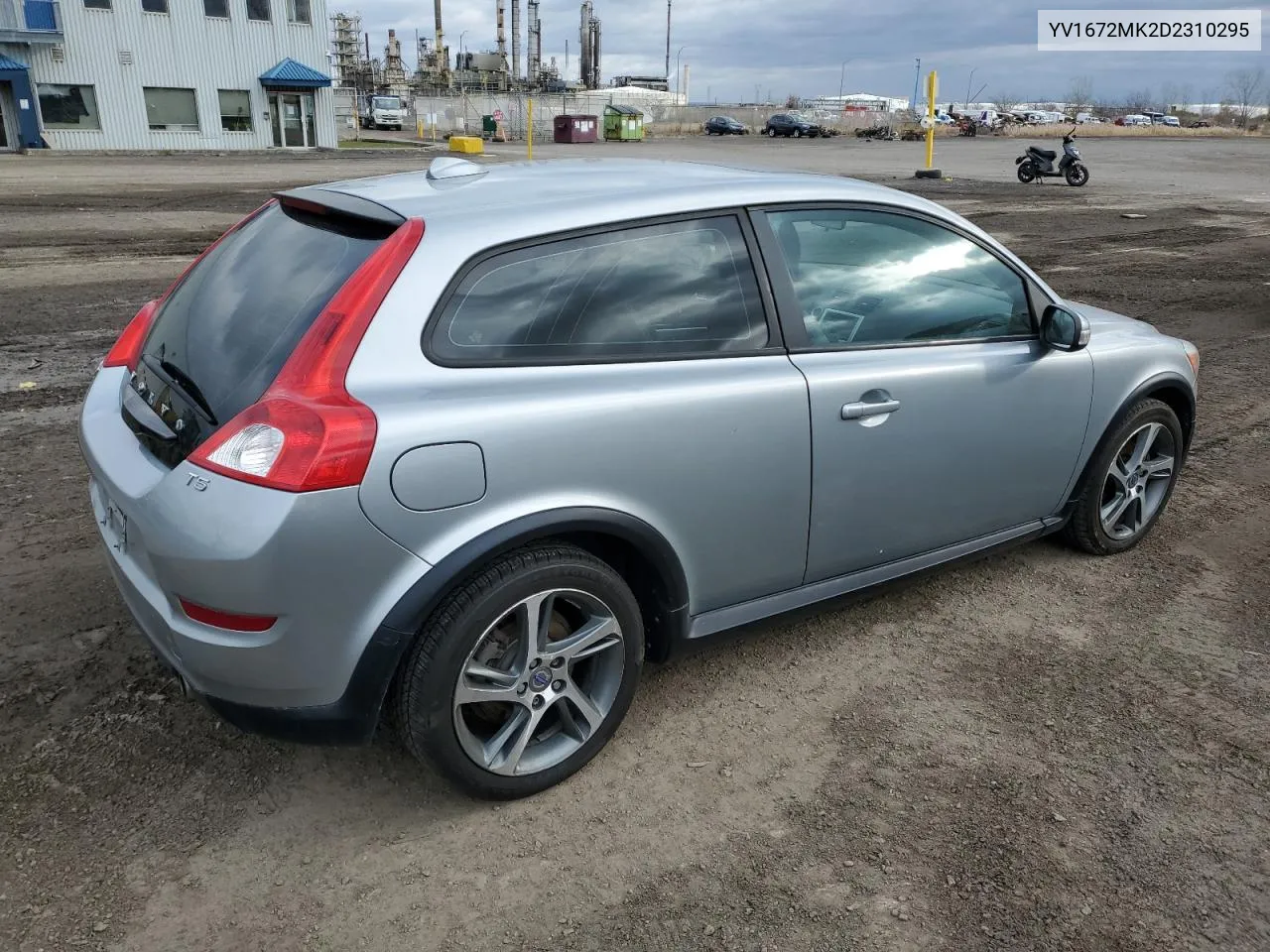 2013 Volvo C30 T5 VIN: YV1672MK2D2310295 Lot: 77993284