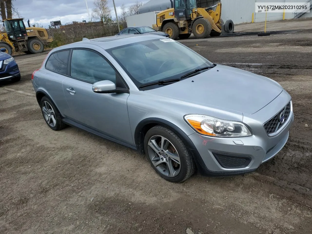 2013 Volvo C30 T5 VIN: YV1672MK2D2310295 Lot: 77993284