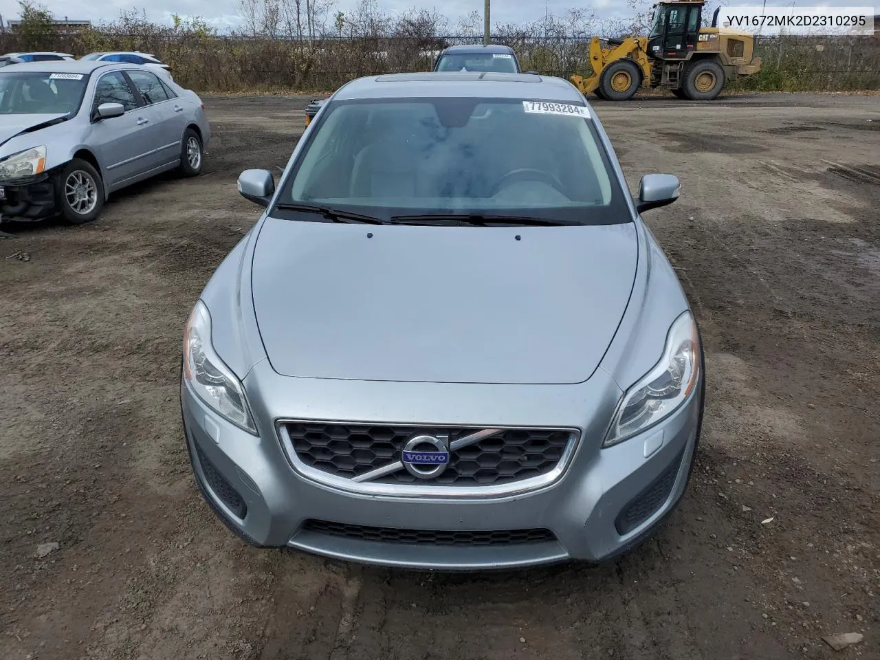 2013 Volvo C30 T5 VIN: YV1672MK2D2310295 Lot: 77993284