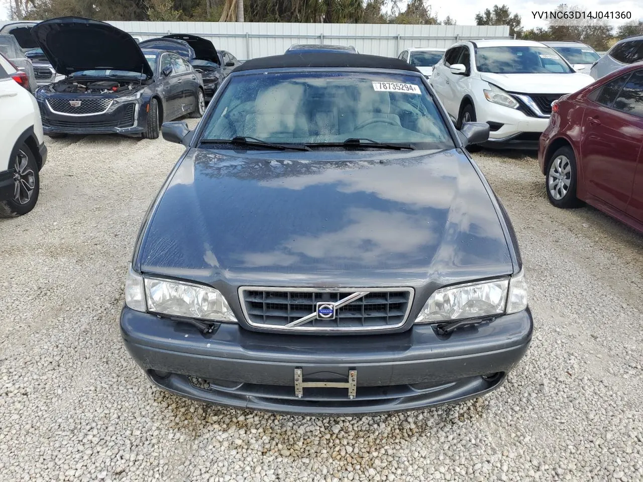 2004 Volvo C70 Lpt VIN: YV1NC63D14J041360 Lot: 78735294