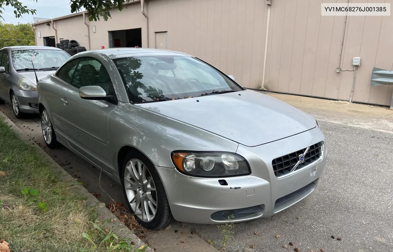 2006 Volvo C70 T5 VIN: YV1MC68276J001385 Lot: 72410764