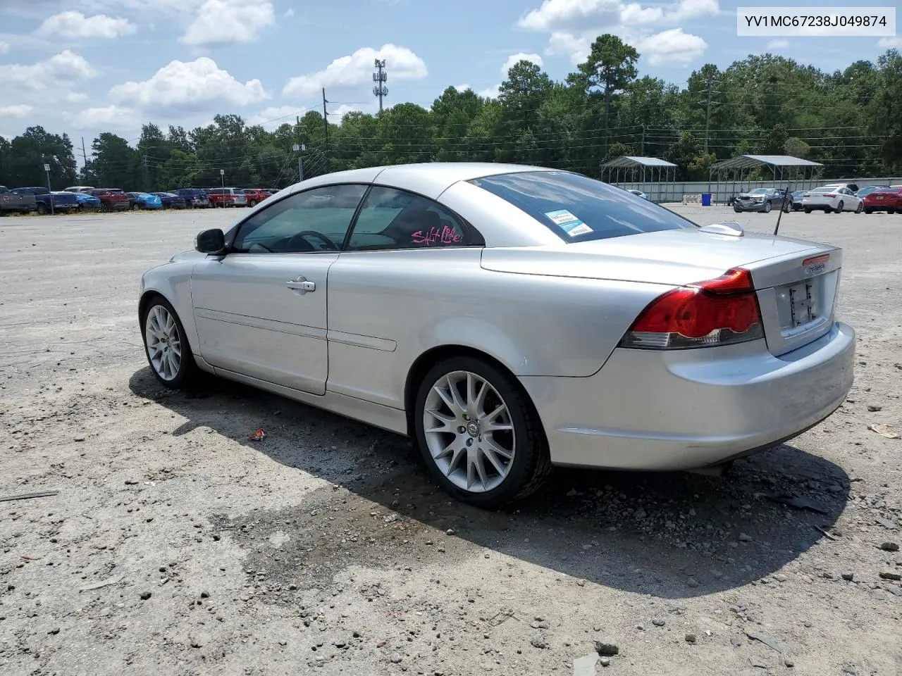 YV1MC67238J049874 2008 Volvo C70 T5