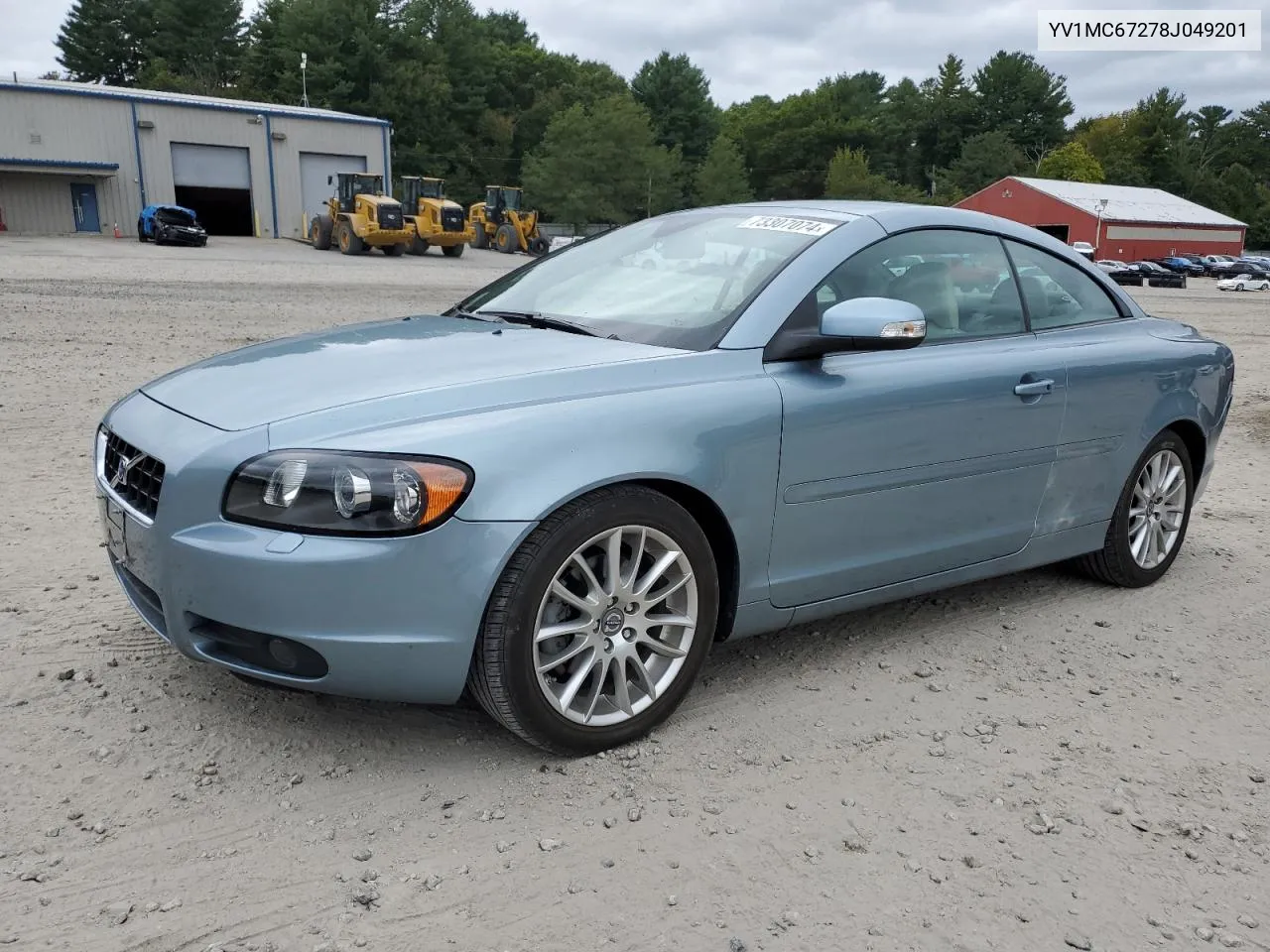 2008 Volvo C70 T5 VIN: YV1MC67278J049201 Lot: 73307074