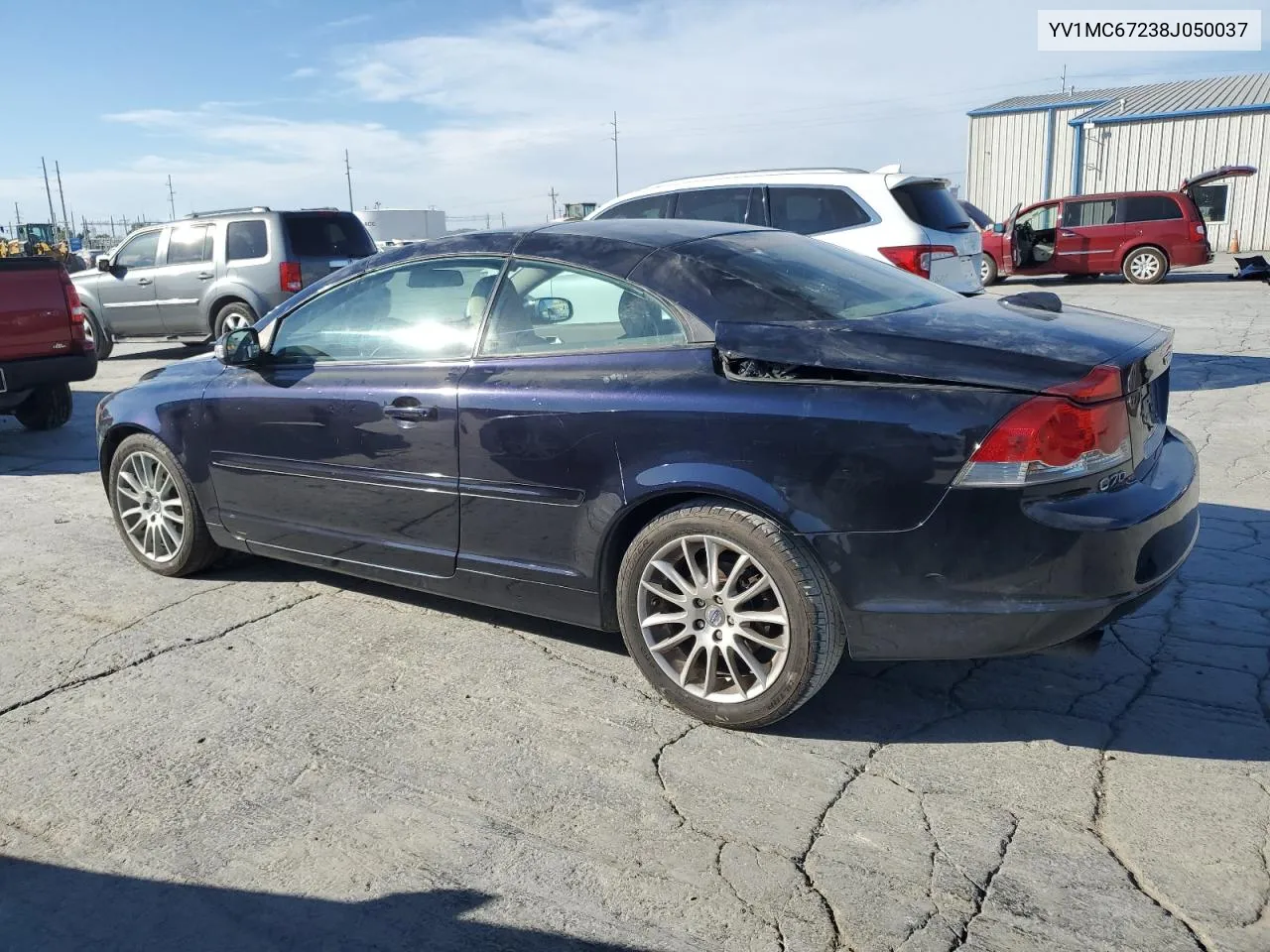 2008 Volvo C70 T5 VIN: YV1MC67238J050037 Lot: 76914414