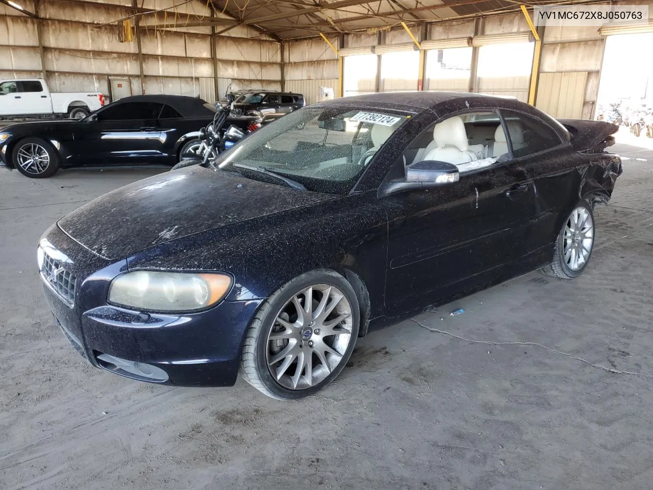 2008 Volvo C70 T5 VIN: YV1MC672X8J050763 Lot: 77392124