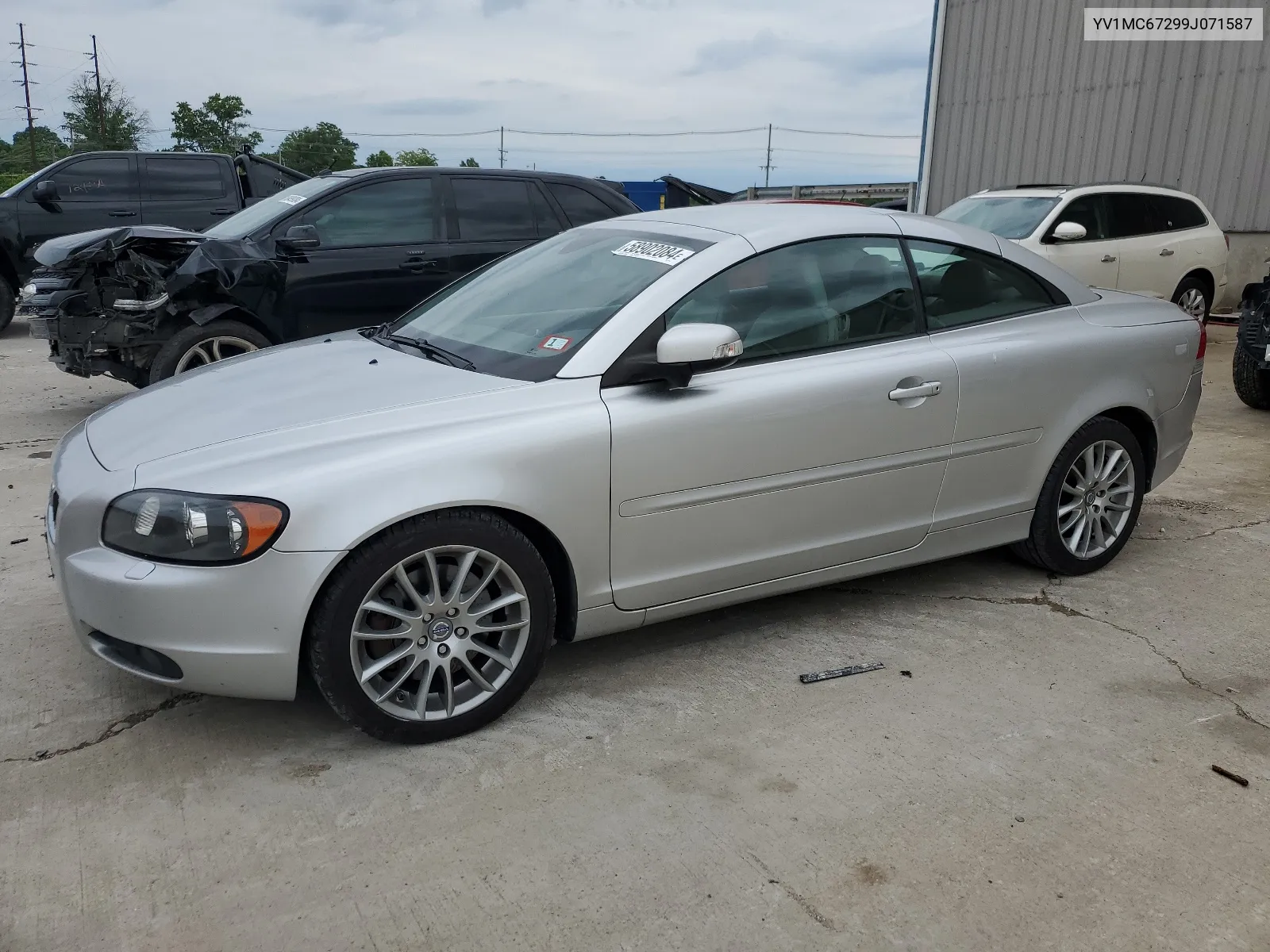 YV1MC67299J071587 2009 Volvo C70 T5