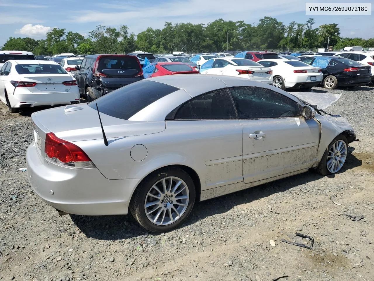 2009 Volvo C70 T5 VIN: YV1MC67269J072180 Lot: 64290654