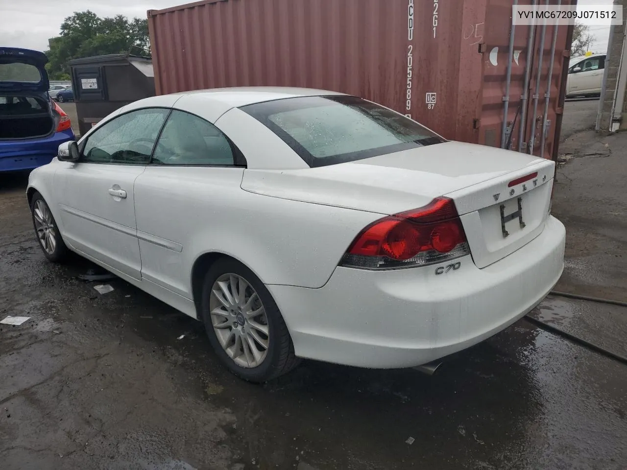 2009 Volvo C70 T5 VIN: YV1MC67209J071512 Lot: 72739724