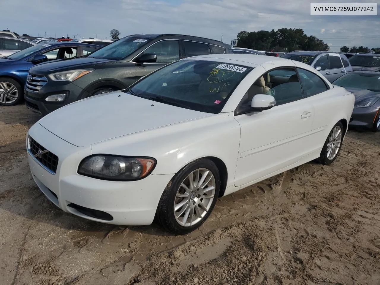 2009 Volvo C70 T5 VIN: YV1MC67259J077242 Lot: 73940744