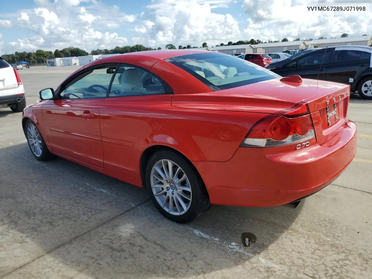 YV1MC67289J071998 2009 Volvo C70 T5