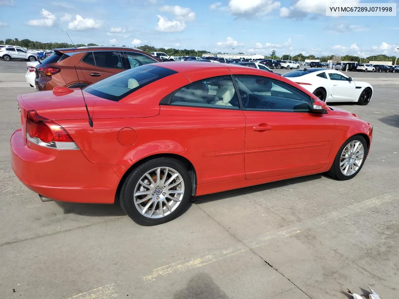 YV1MC67289J071998 2009 Volvo C70 T5