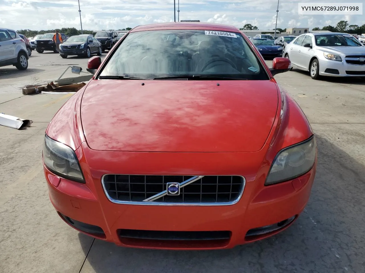 2009 Volvo C70 T5 VIN: YV1MC67289J071998 Lot: 74210594