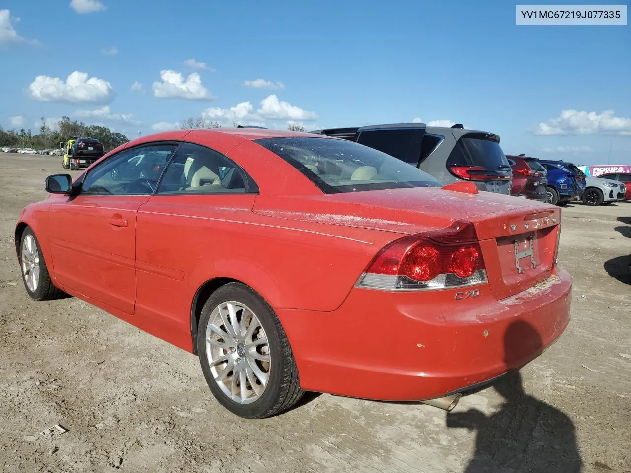 YV1MC67219J077335 2009 Volvo C70 T5