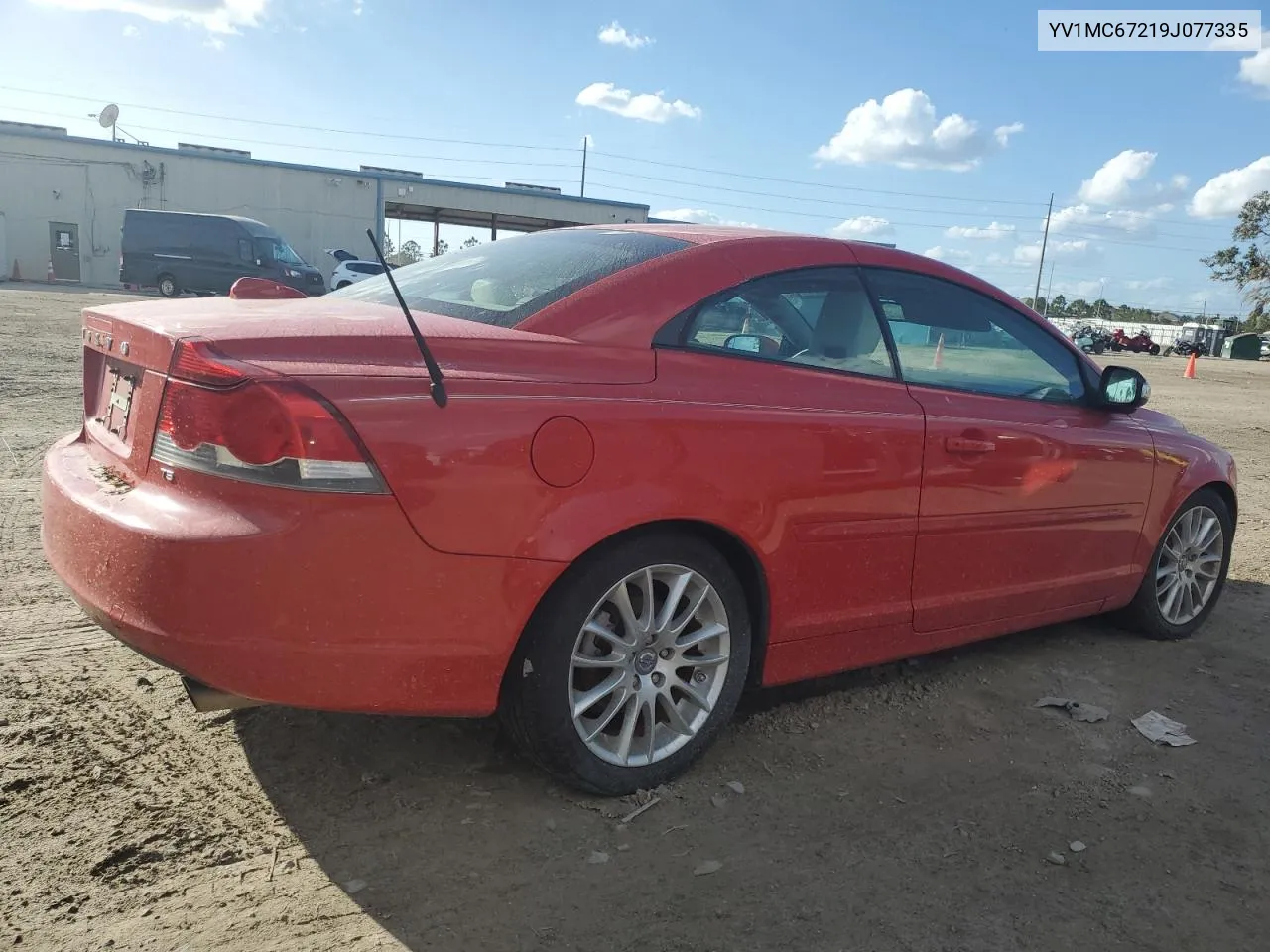 YV1MC67219J077335 2009 Volvo C70 T5