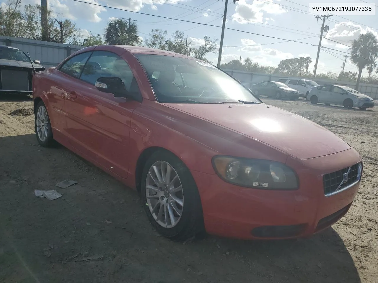 YV1MC67219J077335 2009 Volvo C70 T5